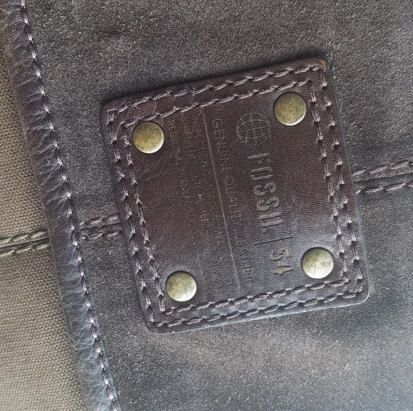 100% authentic Fossil crossbody satchel messenger - Picture 2 of 8